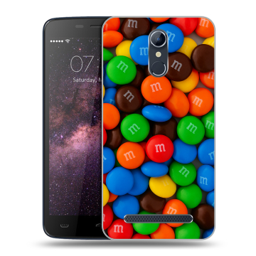Силиконовый чехол на Homtom HT17 с принтом Конфеты Силиконовый чехол на Homtom HT17 с принтом Конфеты