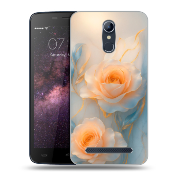 Силиконовый чехол на Homtom HT17 с принтом Женский Силиконовый чехол на Homtom HT17 с принтом Женский