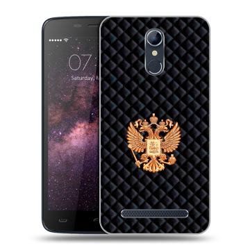 Силиконовый чехол на Homtom HT17 с принтом Герб России принт Силиконовый чехол на Homtom HT17 с принтом Герб России принт