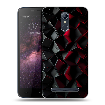 Силиконовый чехол на Homtom HT17 с принтом Абстракция Силиконовый чехол на Homtom HT17 с принтом Абстракция