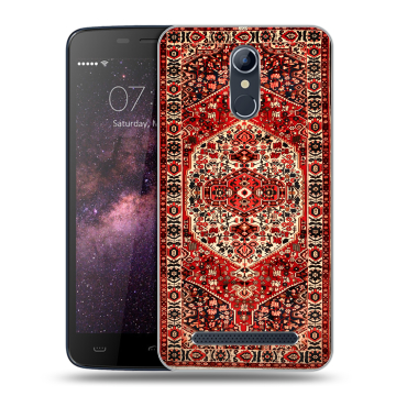 Силиконовый чехол на Homtom HT17 с принтом Ковер