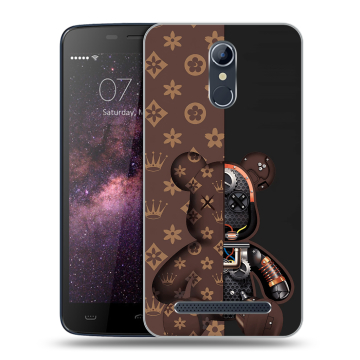 Силиконовый чехол на Homtom HT17 с принтом Луи робот Силиконовый чехол на Homtom HT17 с принтом Луи робот