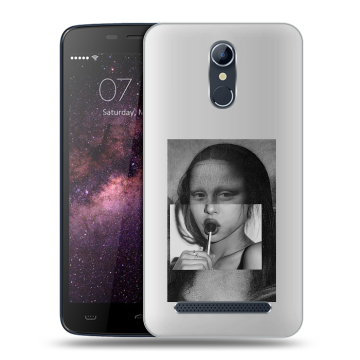Силиконовый чехол на Homtom HT17 с принтом Мона Лиза