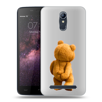 Силиконовый чехол на Homtom HT17 с принтом Медведь Силиконовый чехол на Homtom HT17 с принтом Медведь