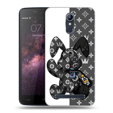 Силиконовый чехол на Homtom HT17 с принтом Луи робот Силиконовый чехол на Homtom HT17 с принтом Луи робот