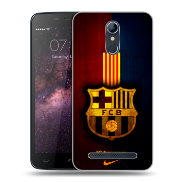 Силиконовый чехол на Homtom HT17 с принтом Барселона Barcelona