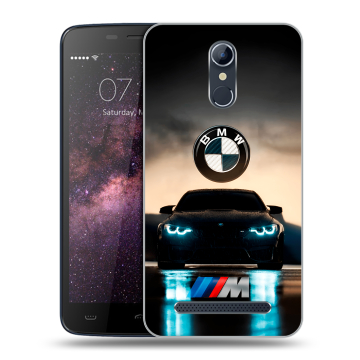 Силиконовый чехол на Homtom HT17 с принтом БМВ BMW Силиконовый чехол на Homtom HT17 с принтом БМВ BMW