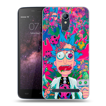 Силиконовый чехол на Homtom HT17 с принтом Рик и Морти Rick Morty Силиконовый чехол на Homtom HT17 с принтом Рик и Морти Rick Morty