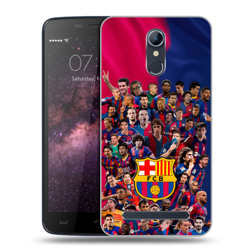 Силиконовый чехол на Homtom HT17 с принтом Барселона Barcelona