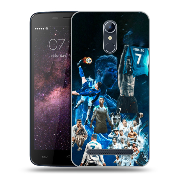 Силиконовый чехол на Homtom HT17 с принтом Реал Роналдо Силиконовый чехол на Homtom HT17 с принтом Реал Роналдо