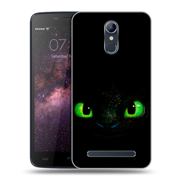 Силиконовый чехол на Homtom HT17 с принтом Как приручить дракона Силиконовый чехол на Homtom HT17 с принтом Как приручить дракона