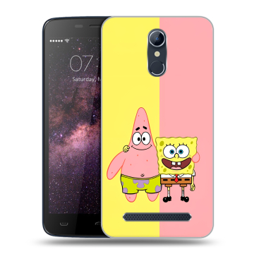 Силиконовый чехол на Homtom HT17 с принтом Спанч боб Спанчбоб Силиконовый чехол на Homtom HT17 с принтом Спанч боб Спанчбоб
