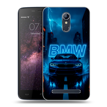 Силиконовый чехол на Homtom HT17 с принтом BMW БМВ Силиконовый чехол на Homtom HT17 с принтом BMW БМВ