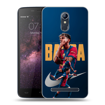 Силиконовый чехол на Homtom HT17 с принтом Барселона Barca Yamal Силиконовый чехол на Homtom HT17 с принтом Барселона Barca Yamal