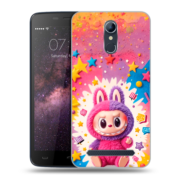Силиконовый чехол на Homtom HT17 с принтом Labubu Лабубу Силиконовый чехол на Homtom HT17 с принтом Labubu Лабубу
