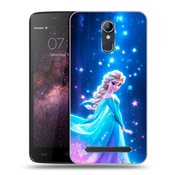 Силиконовый чехол на Homtom HT17 с принтом Холодное сердце Frozen Силиконовый чехол на Homtom HT17 с принтом Холодное сердце Frozen