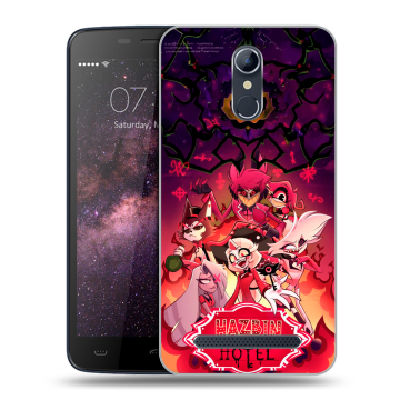 Силиконовый чехол на Homtom HT17 с принтом Hazbin Hotel Отель Хазбин Силиконовый чехол на Homtom HT17 с принтом Hazbin Hotel Отель Хазбин