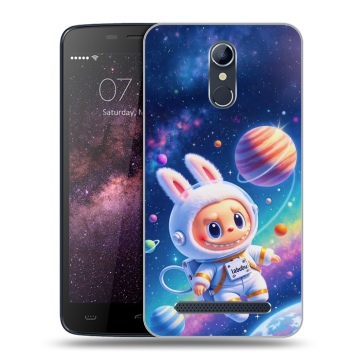 Силиконовый чехол на Homtom HT17 с принтом Labubu Лабубу