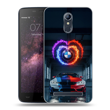 Силиконовый чехол на Homtom HT17 с принтом BMW БМВ Силиконовый чехол на Homtom HT17 с принтом BMW БМВ