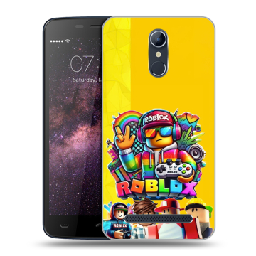 Силиконовый чехол на Homtom HT17 с принтом Roblox Роблокс Силиконовый чехол на Homtom HT17 с принтом Roblox Роблокс