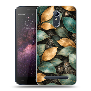 Силиконовый чехол на Homtom HT17 с принтом женский Силиконовый чехол на Homtom HT17 с принтом женский