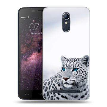 Силиконовый чехол на Homtom HT17 с принтом женский