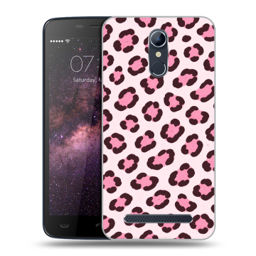 Силиконовый чехол на Homtom HT17 с принтом для девочек