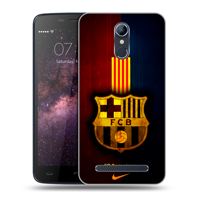 Силиконовый чехол на Homtom HT17 с принтом Барселона Barcelona Силиконовый чехол на Homtom HT17 с принтом Барселона Barcelona