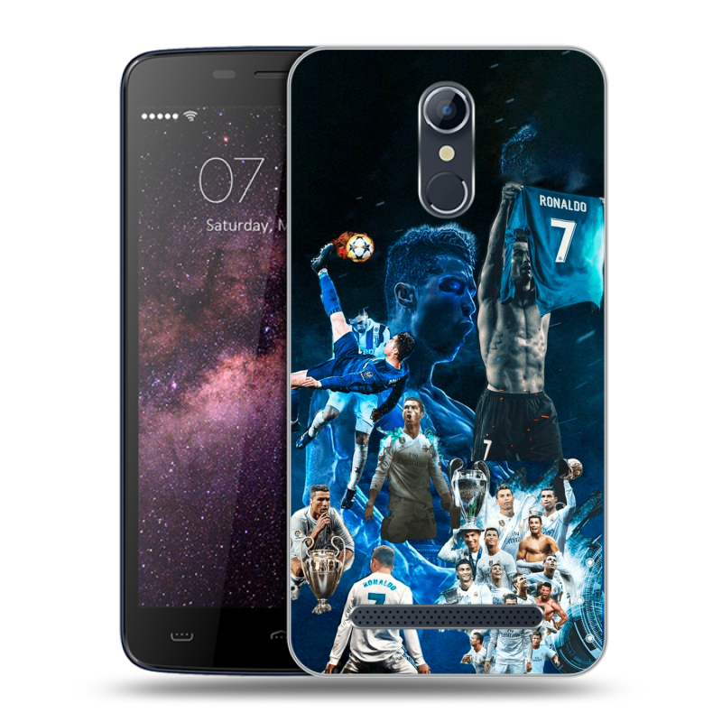 Силиконовый чехол на Homtom HT17 с принтом Реал Роналдо Силиконовый чехол на Homtom HT17 с принтом Реал Роналдо