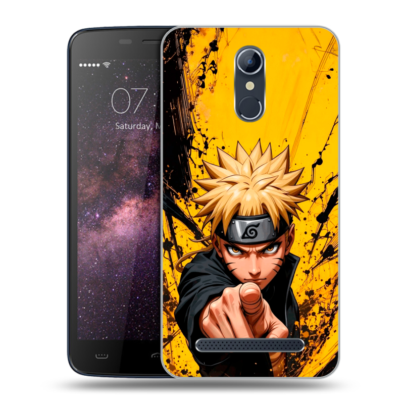 Силиконовый чехол на Homtom HT17 с принтом Naruto Наруто Силиконовый чехол на Homtom HT17 с принтом Naruto Наруто