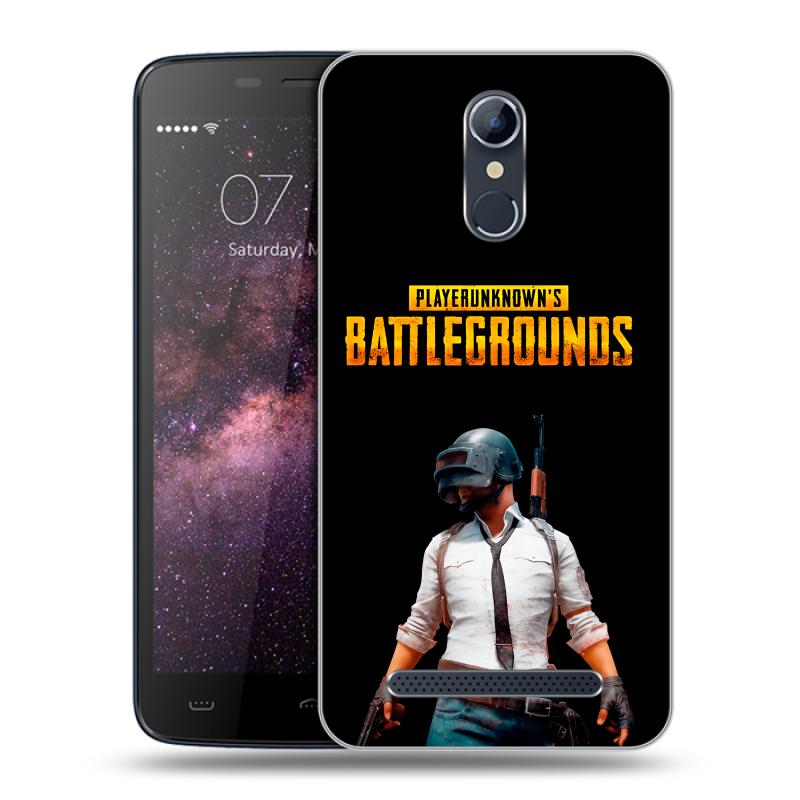Силиконовый чехол на Homtom HT17 с принтом PUGB ПАГБ Силиконовый чехол на Homtom HT17 с принтом PUGB ПАГБ