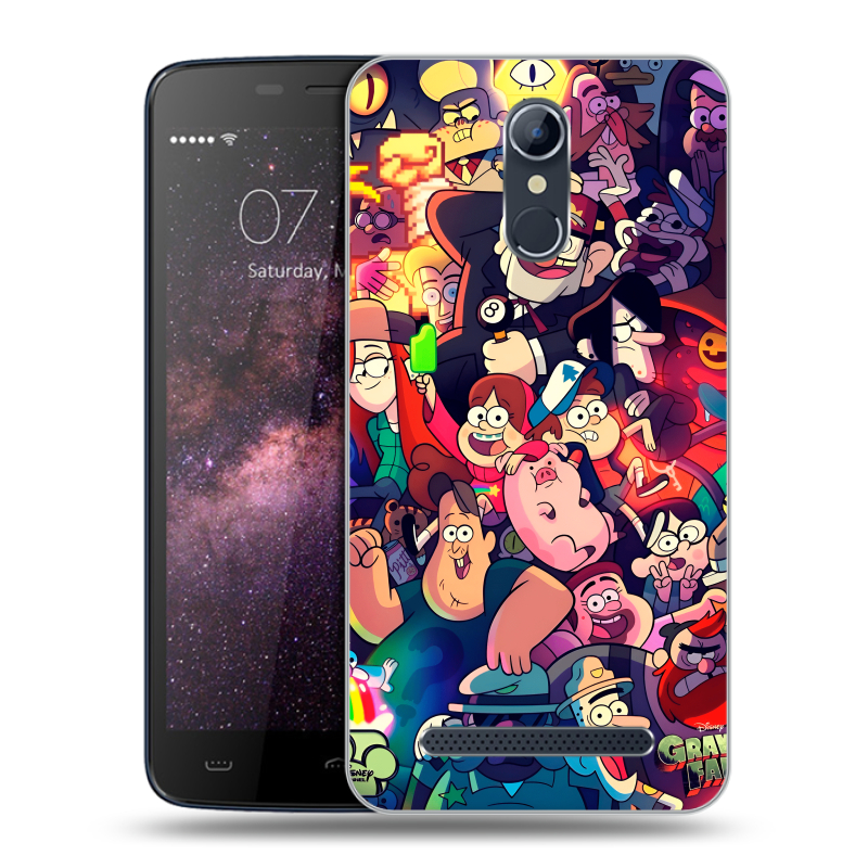 Силиконовый чехол на Homtom HT17 с принтом Gravity Falls Гравити Фолз Силиконовый чехол на Homtom HT17 с принтом Gravity Falls Гравити Фолз