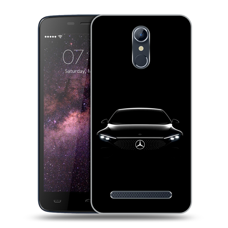 Силиконовый чехол на Homtom HT17 с принтом Mercedes Мерседес Силиконовый чехол на Homtom HT17 с принтом Mercedes Мерседес