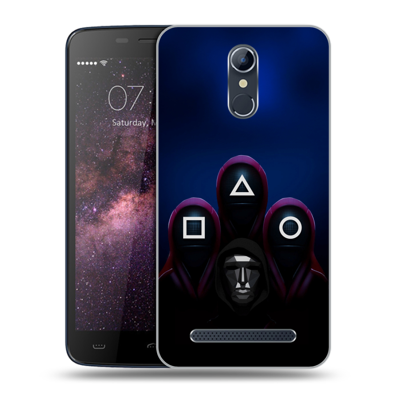 Силиконовый чехол на Homtom HT17 с принтом Игра Кальмара Силиконовый чехол на Homtom HT17 с принтом Игра Кальмара