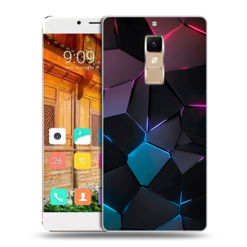 Пластиковый чехол на Elephone S3 с принтом Геометрия неона Пластиковый чехол на Elephone S3 с принтом Геометрия неона