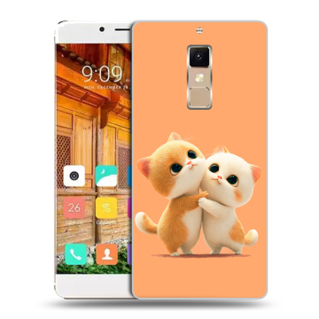 Пластиковый чехол на Elephone S3 с принтом Милые котики Пластиковый чехол на Elephone S3 с принтом Милые котики