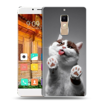 Пластиковый чехол на Elephone S3 с принтом Коты Пластиковый чехол на Elephone S3 с принтом Коты