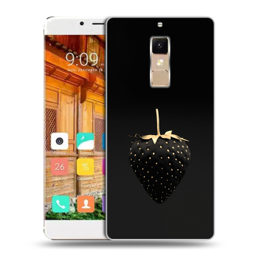 Пластиковый чехол на Elephone S3 с принтом Черная клубника
