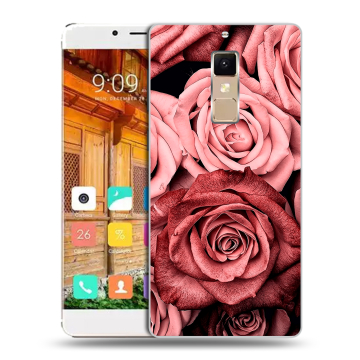 Пластиковый чехол на Elephone S3 с принтом Цветы розы