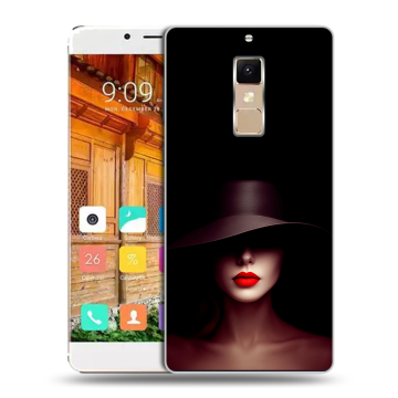 Пластиковый чехол на Elephone S3 с принтом Девушка в шляпе Пластиковый чехол на Elephone S3 с принтом Девушка в шляпе