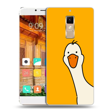 Пластиковый чехол на Elephone S3 с принтом Утка