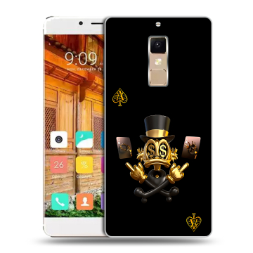 Пластиковый чехол на Elephone S3 с принтом Золотой скрудж макдак Пластиковый чехол на Elephone S3 с принтом Золотой скрудж макдак