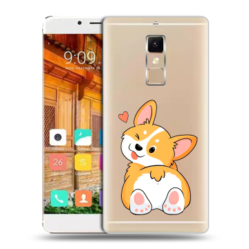 Пластиковый чехол на Elephone S3 с принтом Корги Пластиковый чехол на Elephone S3 с принтом Корги