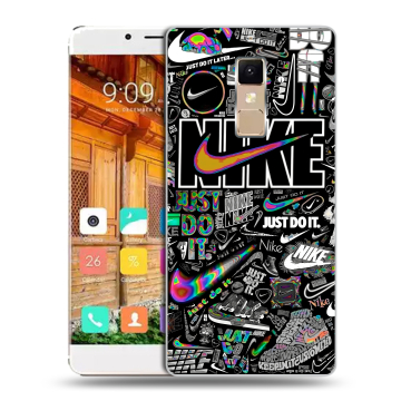 Пластиковый чехол на Elephone S3 с принтом Найк Пластиковый чехол на Elephone S3 с принтом Найк