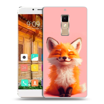 Пластиковый чехол на Elephone S3 с принтом милая лиса Пластиковый чехол на Elephone S3 с принтом милая лиса