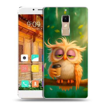 Пластиковый чехол на Elephone S3 с принтом сова Пластиковый чехол на Elephone S3 с принтом сова