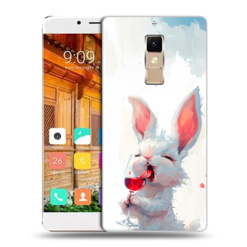 Пластиковый чехол на Elephone S3 с принтом кролик зайчик Пластиковый чехол на Elephone S3 с принтом кролик зайчик