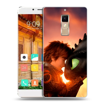 Пластиковый чехол на Elephone S3 с принтом Как приручить дракона