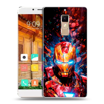 Пластиковый чехол на Elephone S3 с принтом Железный человек Ironman Пластиковый чехол на Elephone S3 с принтом Железный человек Ironman
