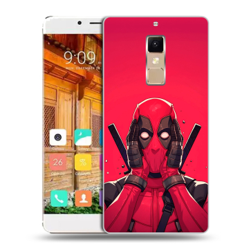 Пластиковый чехол на Elephone S3 с принтом Дедпул Deadpool